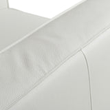 Soho - Contemporary Italian White Leather Armchair - View Image 1