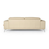 Soho - Italian Off White Leather Sofa - View Image 1