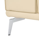 Soho - Italian Off White Leather Sofa - View Image 1