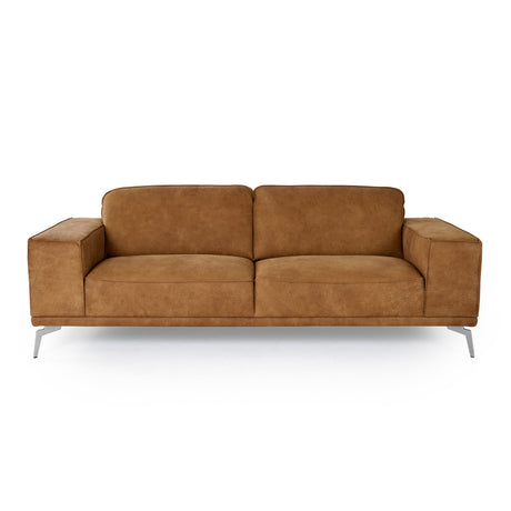 Soho - Italian Vintage Cognac Leather Sofa - View Image 1