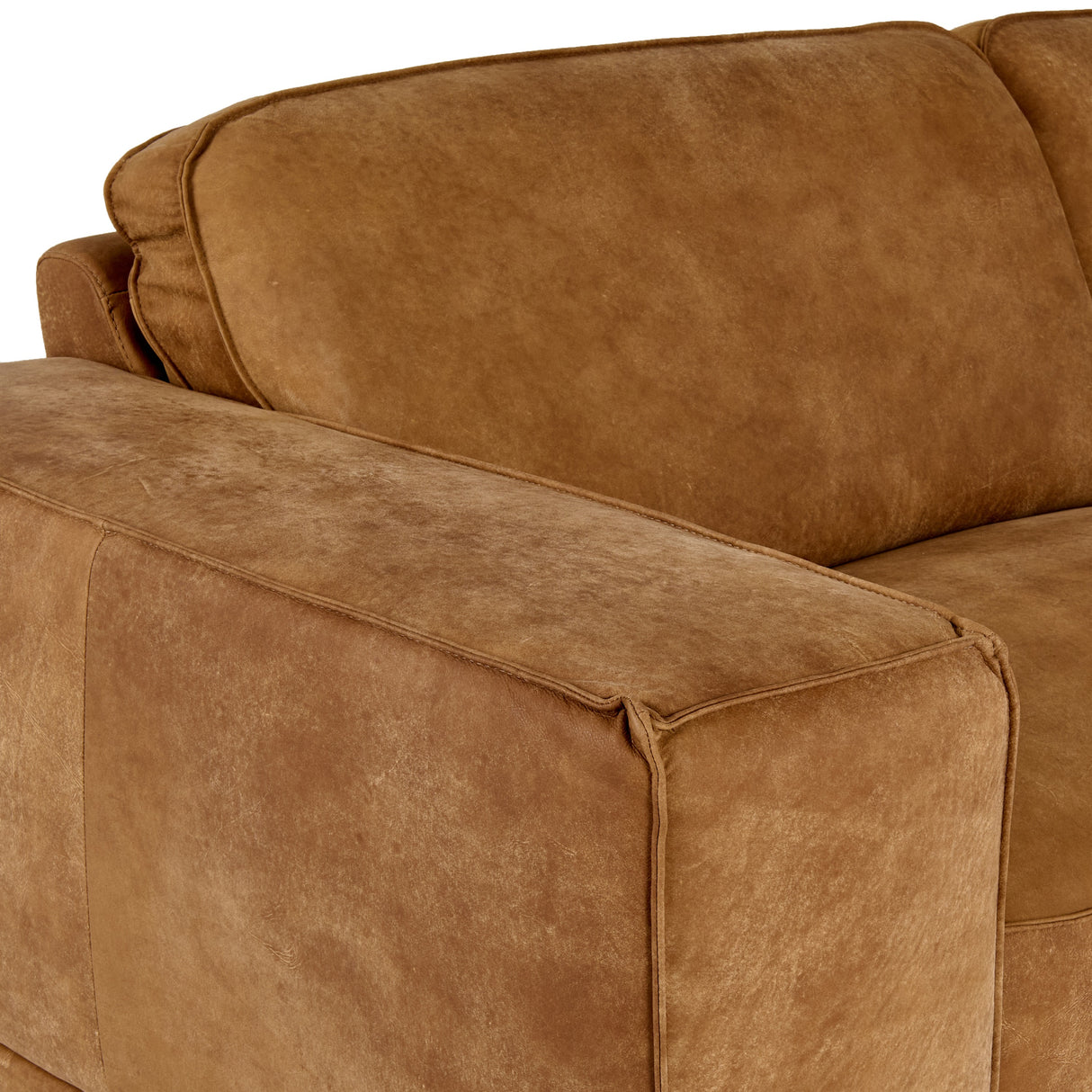 Soho - Italian Vintage Cognac Leather Sofa - View Image 1