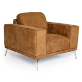 Soho - Italian Cognac Leather Armchair - View Image 1