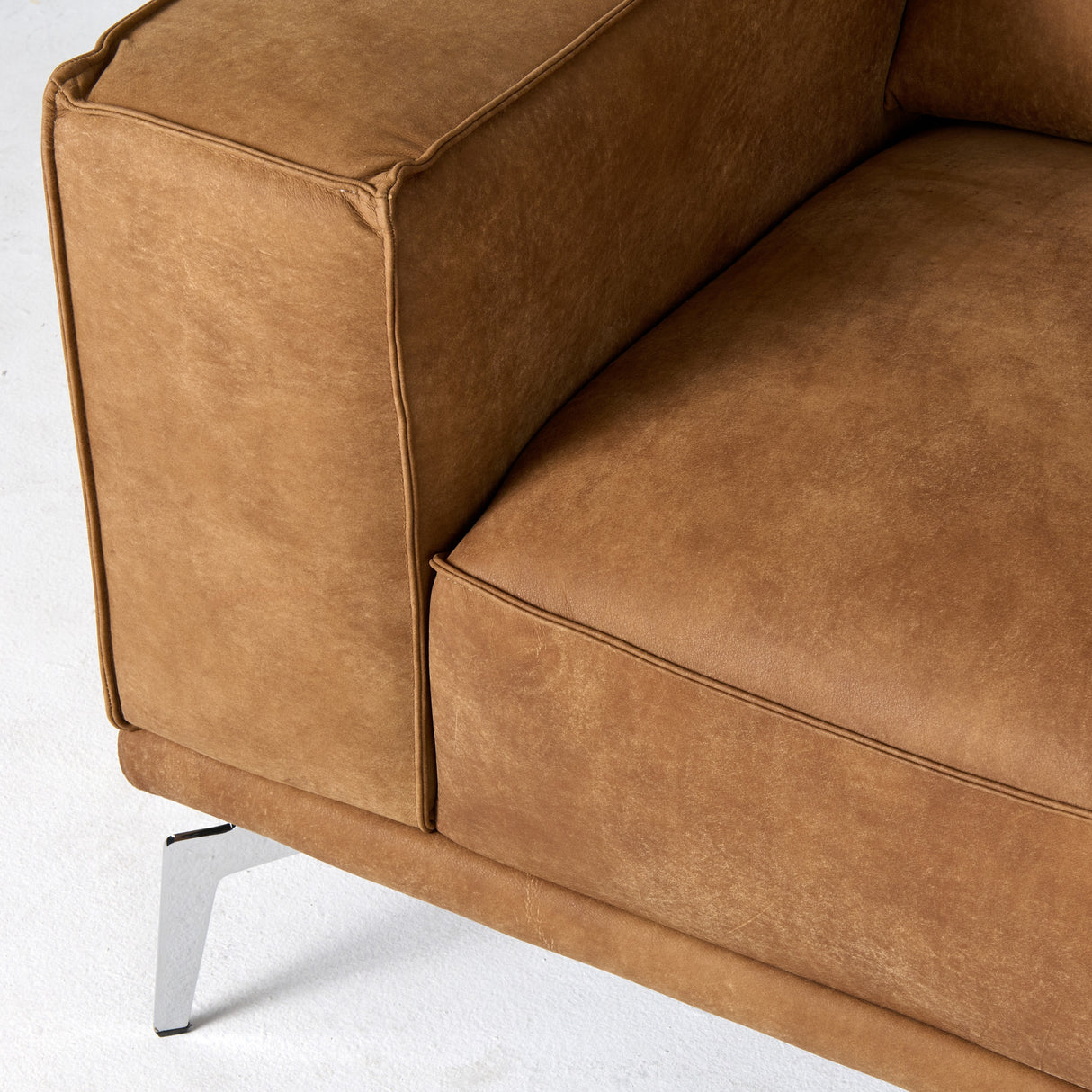 Soho - Italian Cognac Leather Armchair - View Image 1