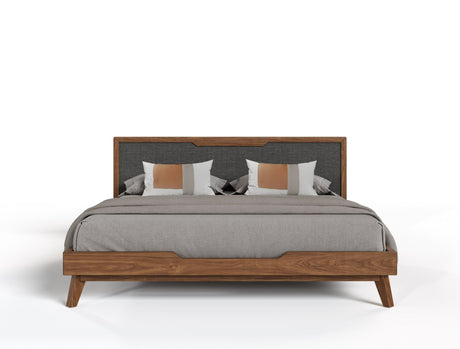 Nova Domus Soria Modern Grey & Walnut Bed Vgmabr-32-Bed