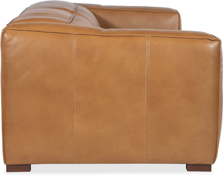 Fresco LAF/RAF 2 over 2 Sofa with Power Recline and Power Headrest Zen Caramel Leather – Hooker Furniture - sold by Home Elegance USA