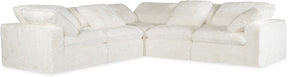 Barefoot 5-Seat Sectional Yakety Yak Natural Fabric – Hooker Furniture - sold by Home Elegance USA