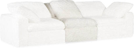 Barefoot 4-Seat Sectional Yakety Yak Natural Fabric – Hooker Furniture - sold by Home Elegance USA