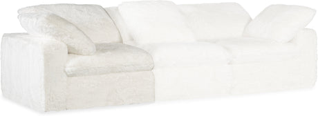 Barefoot 5-Seat Sectional Yakety Yak Natural Fabric – Hooker Furniture - sold by Home Elegance USA