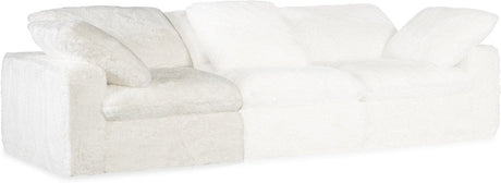 Barefoot 4-Seat Sectional Yakety Yak Natural Fabric – Hooker Furniture - sold by Home Elegance USA