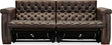 Savion Deux LAF/RAF 2 over 2 Sofa with Power Recliners and Power Headrests West Saddlewood Leather – Hooker Furniture - sold by Home Elegance USA