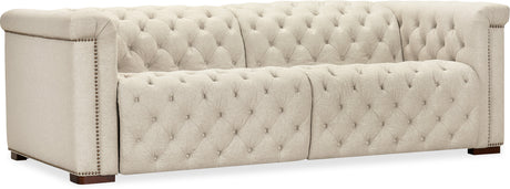 Savion Deux 5-Seat Power Reclining Sectional Aries Beach Fabric – Hooker Furniture (3-PWR) - sold by Home Elegance USA