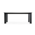 Steven - Modern Black Oval Dining Table - View Image 1