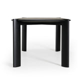 Steven - Modern Black Oval Dining Table - View Image 1