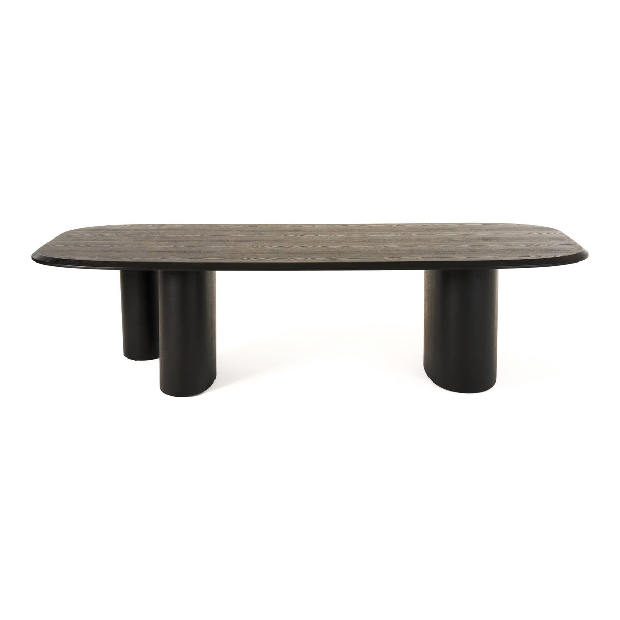 Modrest Summit - Modern 118" Black Ash Dining Table