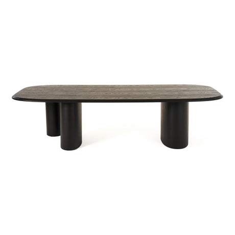 Modrest Summit - Modern 118" Black Ash Dining Table