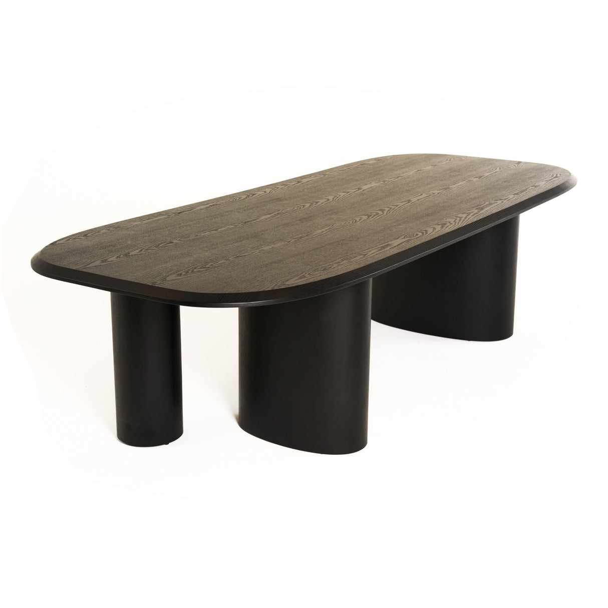 Modrest Summit - Modern 118" Black Ash Dining Table