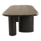 Modrest Summit - Modern 118" Black Ash Dining Table