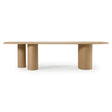 Summit - Modern 118" Natural Ash Dining Table - View Image 1