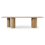 Summit - Modern 118" Natural Ash Dining Table - View Image 1