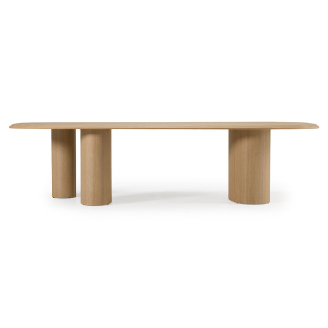 Summit - Modern 118" Natural Ash Dining Table - View Image 1