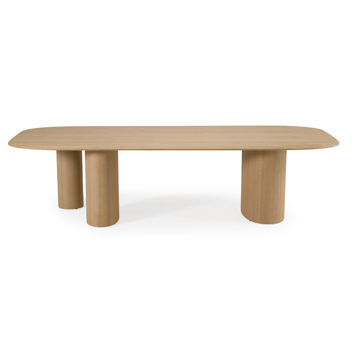 Summit - Modern 118" Natural Ash Dining Table - View Image 1