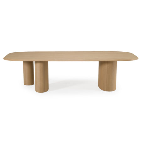 Summit - Modern 118" Natural Ash Dining Table - View Image 1