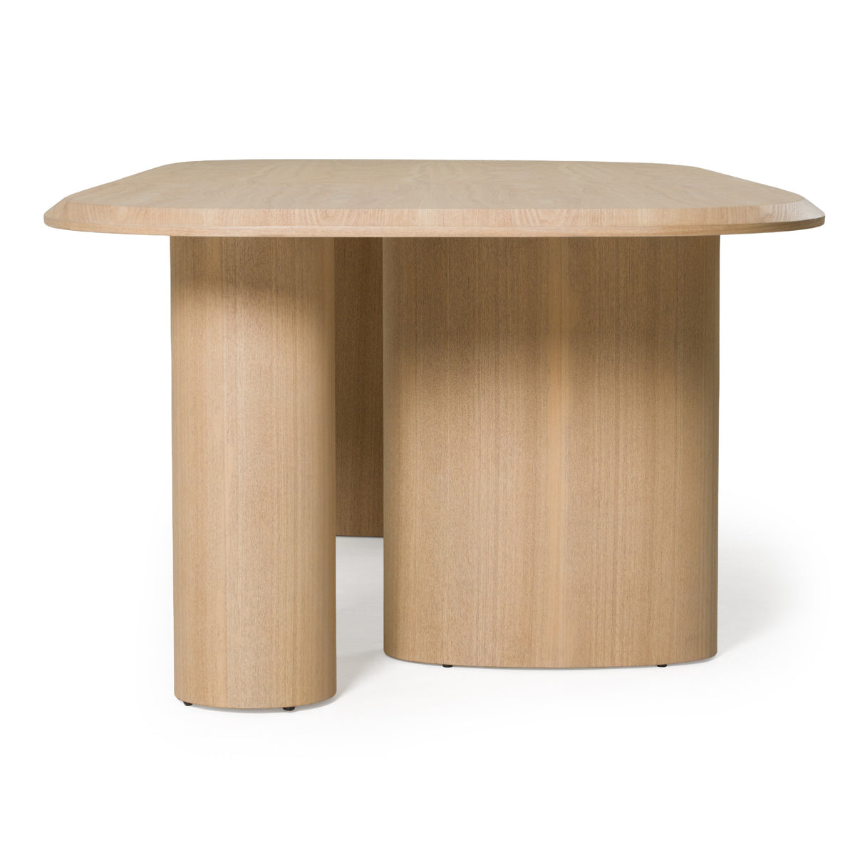 Summit - Modern 118" Natural Ash Dining Table - View Image 1