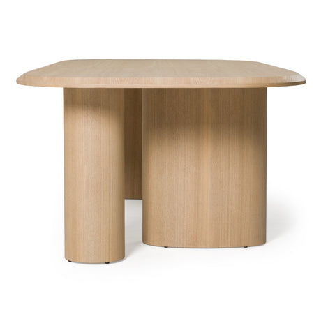 Summit - Modern 118" Natural Ash Dining Table - View Image 1