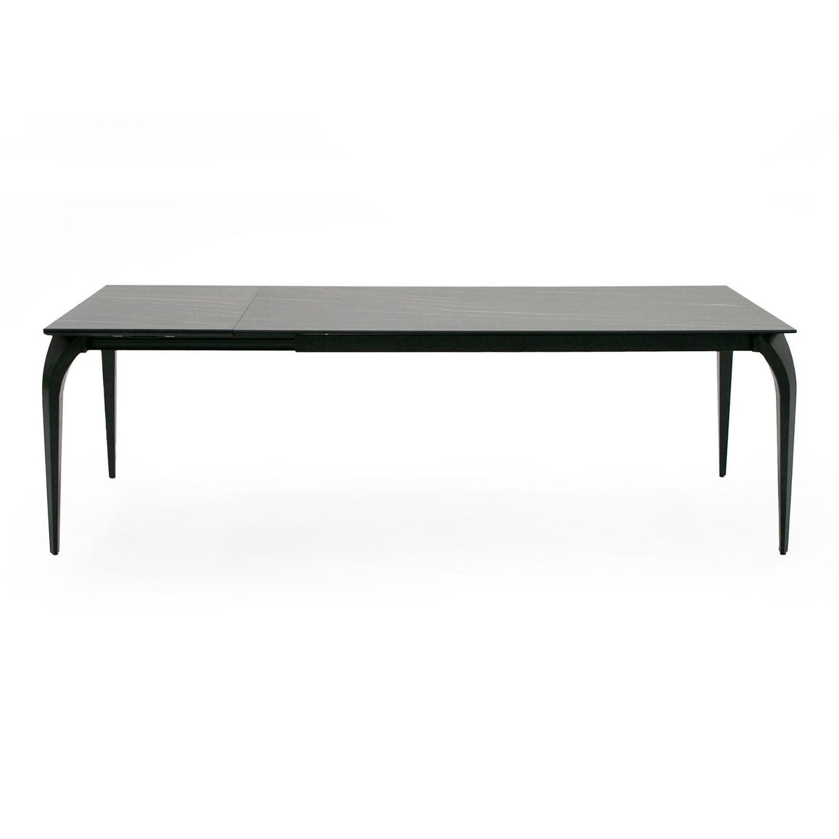 Modrest Suri - Modern Black Ceramic Extendable 71"/94.5" Dining Table