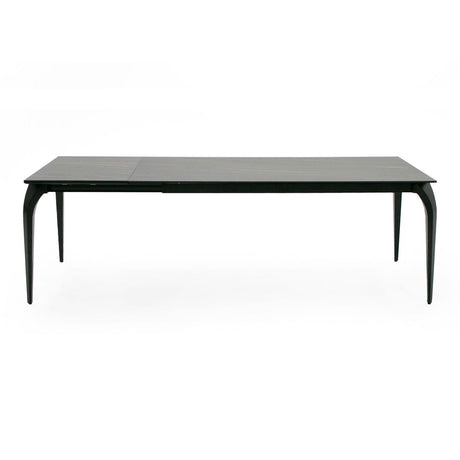 Modrest Suri - Modern Black Ceramic Extendable 71"/94.5" Dining Table