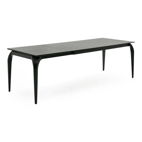 Modrest Suri - Modern Black Ceramic Extendable 71"/94.5" Dining Table