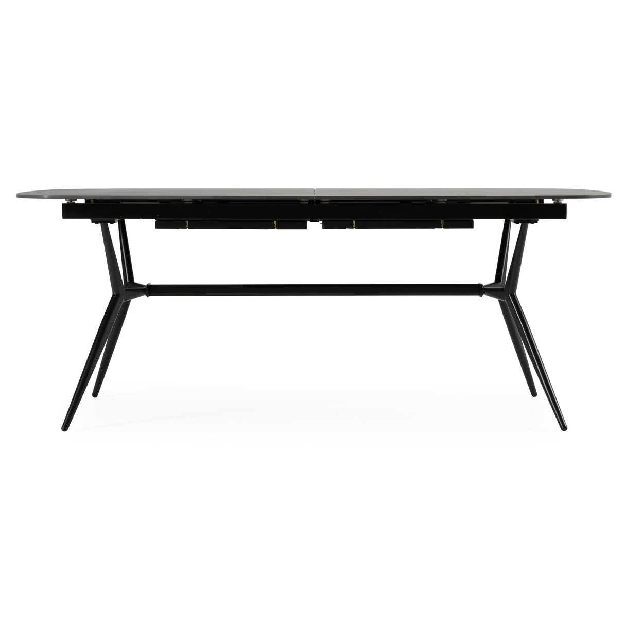 Modrest Suzie - Modern Ceramic + Black Ash Extendable Dining Table