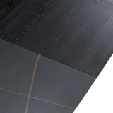 Modrest Suzie - Modern Ceramic + Black Ash Extendable Dining Table