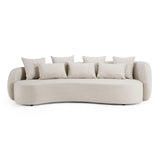 Tabarca - Outdoor Beige Fabric 4 Seat Sofa - View Image 1