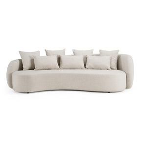 Tabarca - Outdoor Beige Fabric 4 Seat Sofa - View Image 1