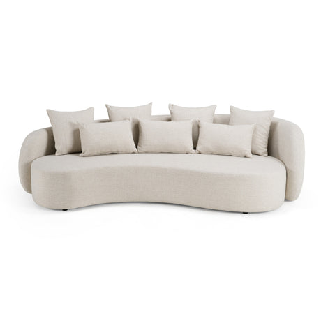 Tabarca - Outdoor Beige Fabric 4 Seat Sofa - View Image 1