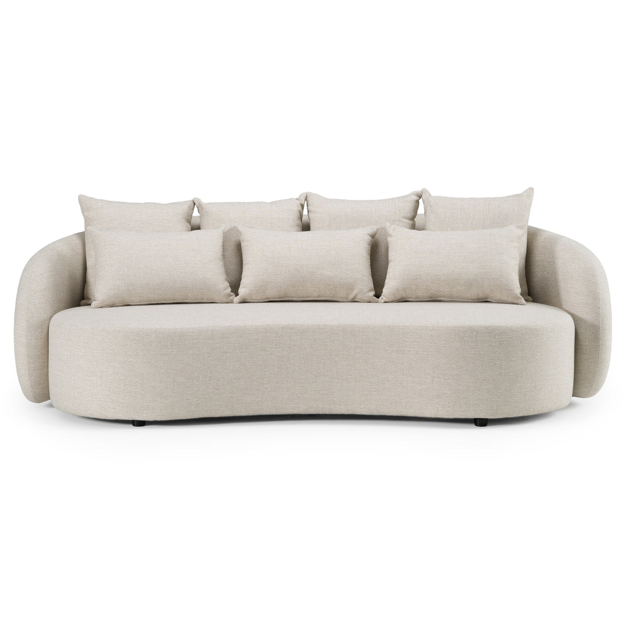 Tabarca - Outdoor Beige Fabric 3 Seat Sofa - View Image 1