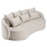 Tabarca - Outdoor Beige Fabric 3 Seat Sofa - View Image 1