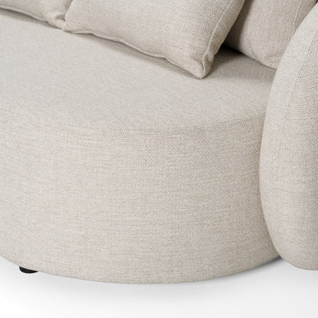 Tabarca - Outdoor Beige Fabric 3 Seat Sofa - View Image 1