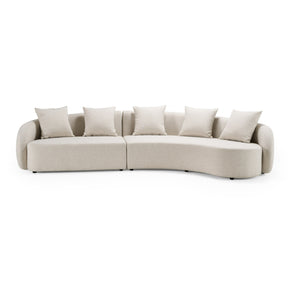 Tabarca - Outdoor Beige Fabric Sectional Sofa - View Image 1