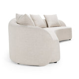 Tabarca - Outdoor Beige Fabric Sectional Sofa - View Image 1