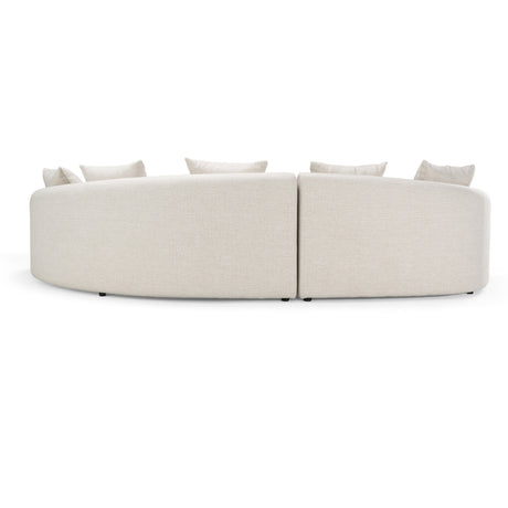 Tabarca - Outdoor Beige Fabric Sectional Sofa - View Image 1