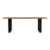 Taylor Large 87" Modern Live Edge Wood Dining Table - View Image 1