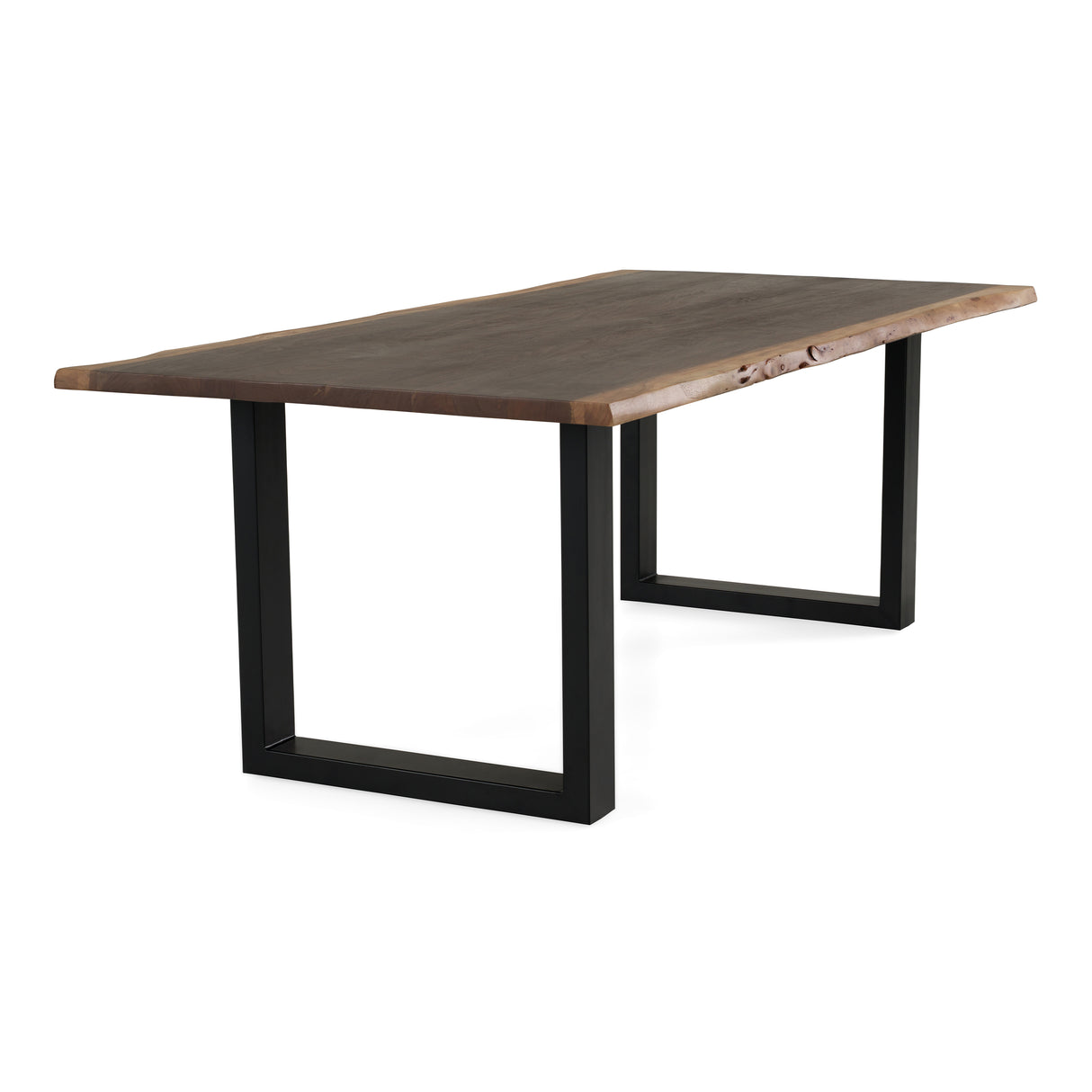Taylor Large 87" Modern Live Edge Wood Dining Table - View Image 1