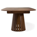 Truman - Mid-Century Modern Walnut Extendable Dining Table - View Image 1