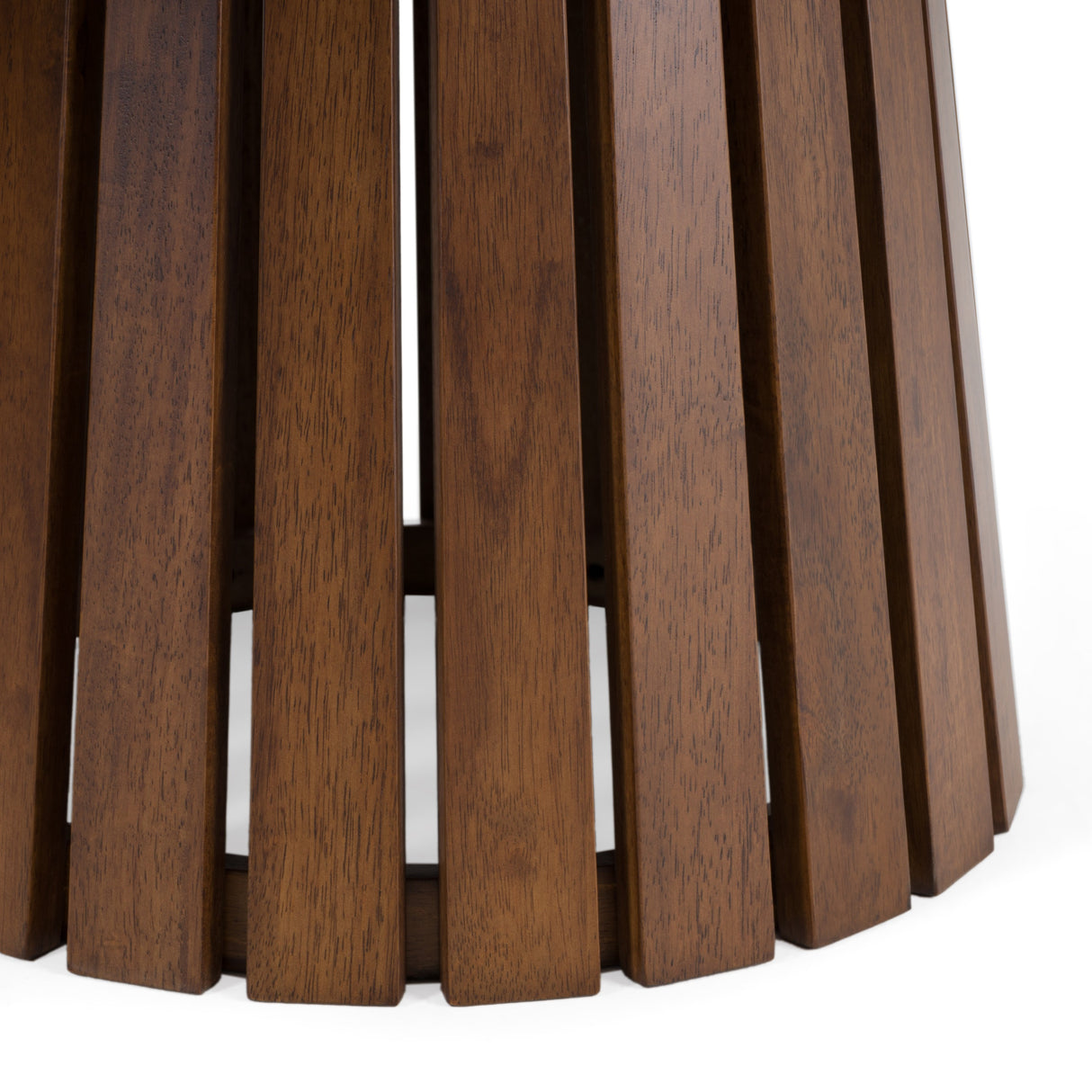 Truman - Mid-Century Modern Walnut Extendable Dining Table + 8 Chairs Set - View Image 1