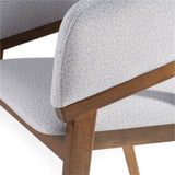 Truman - Mid-Century Modern Walnut Extendable Dining Table + 8 Chairs Set - View Image 1