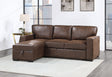 U0203 Coffee Reversible Pull Out Sofa Bed | Global Furniture USA