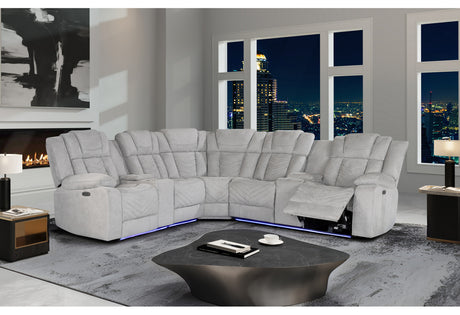 U7068 Ash Sectional | Global Furniture USA