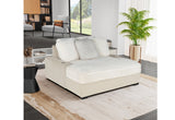 U8291 Beige Lounger Sofa With Usb